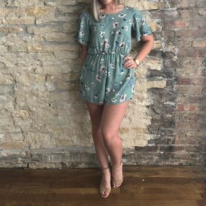 Floral romper
